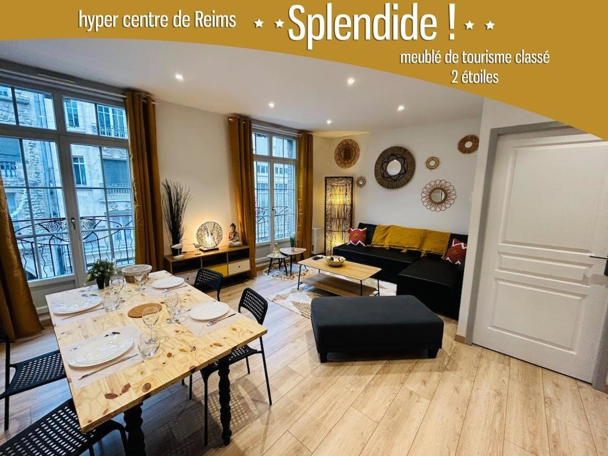L'Etape Des Sacres Apartment Реймс Екстериор снимка